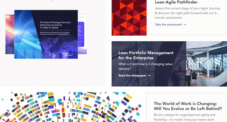 Planview is excellent for Agile and Lean environment