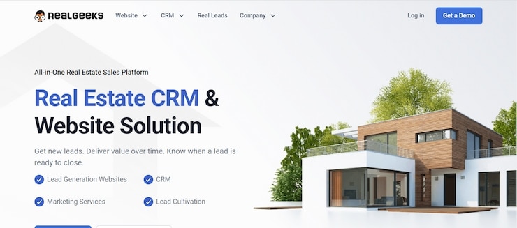 Real Geeks is excellent for contact and lead management