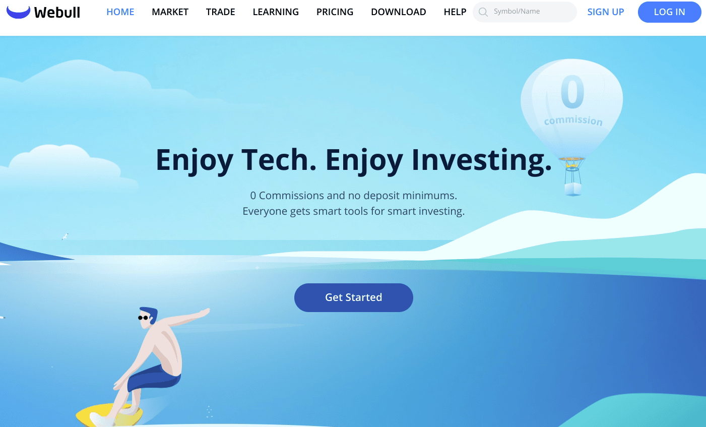 Webull review stocks