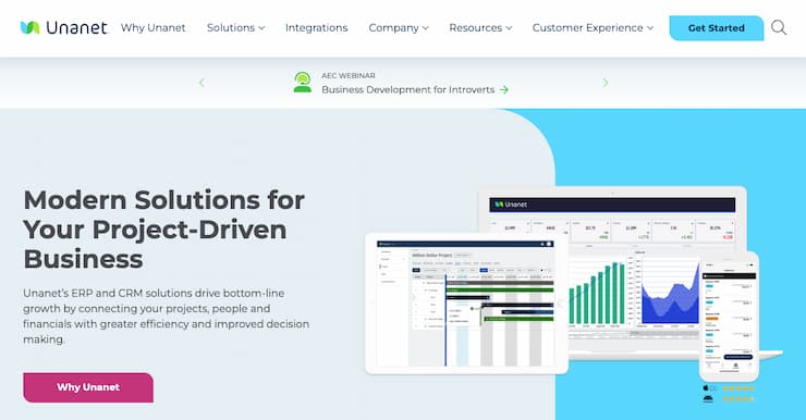 Unanet CRM software