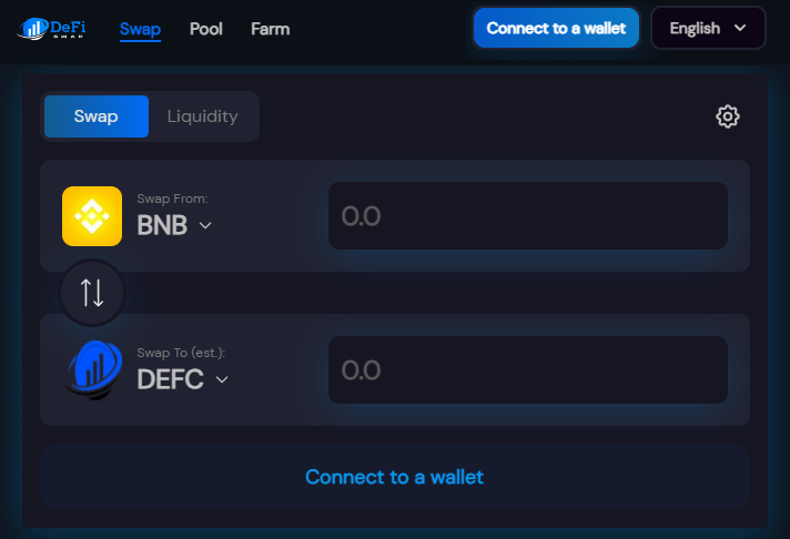 DeFi Swap DEX