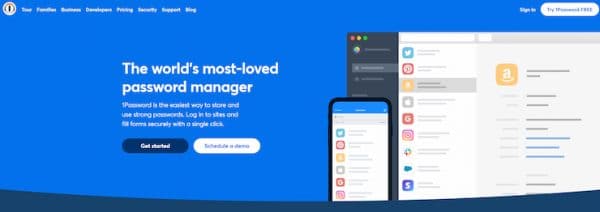 1Password is excellent for families