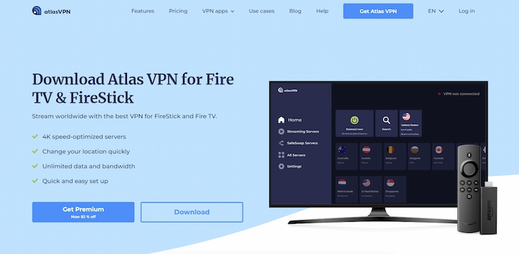 Atlas VPN is perfect for beginners
