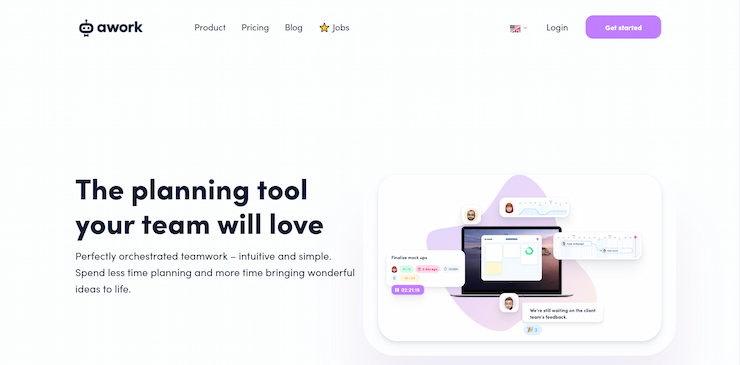 Awork — Intuitive and easy-to-use platform