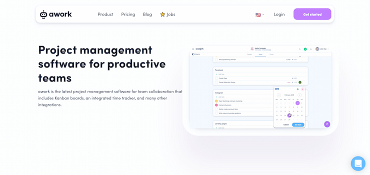 Awork Simple and Visually Appealing