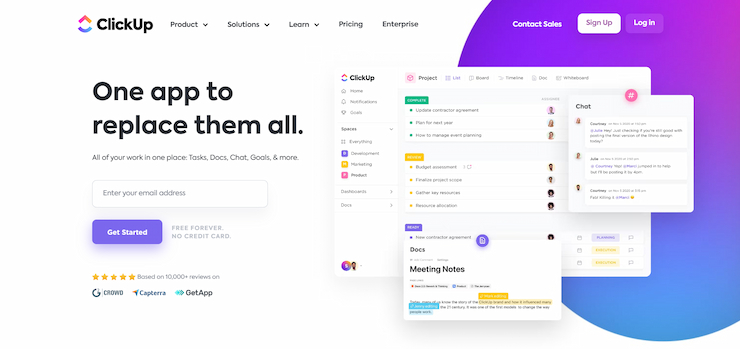 ClickUp Most User Friendly Platform