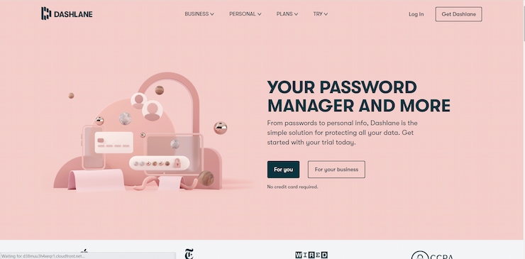 Dashlane has additional security features