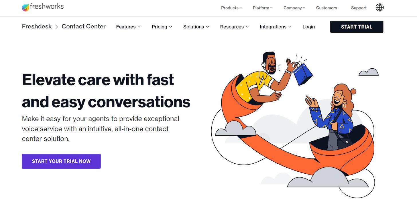 FreshCaller easy-to-use and suitable for beginners