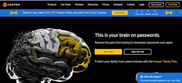 Keeper is best for enterprises