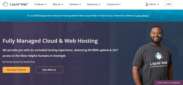 LiquidWeb for premium hosting for larger ecommerce stores