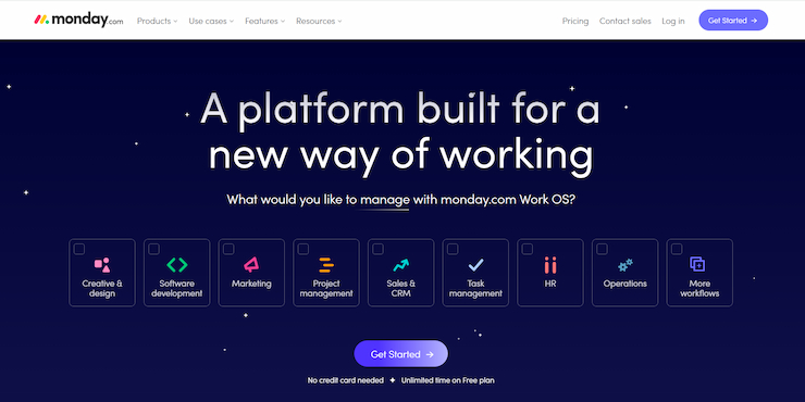 Monday.com — Best Trello alternative overall