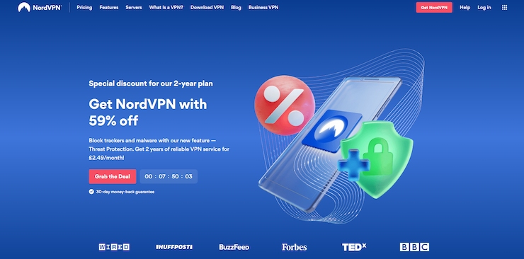 NordVPN is the best for UK