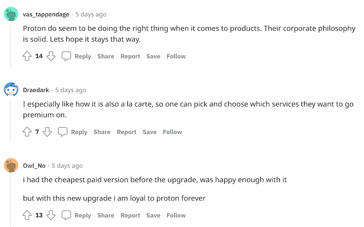 Proton VPN Reddit review
