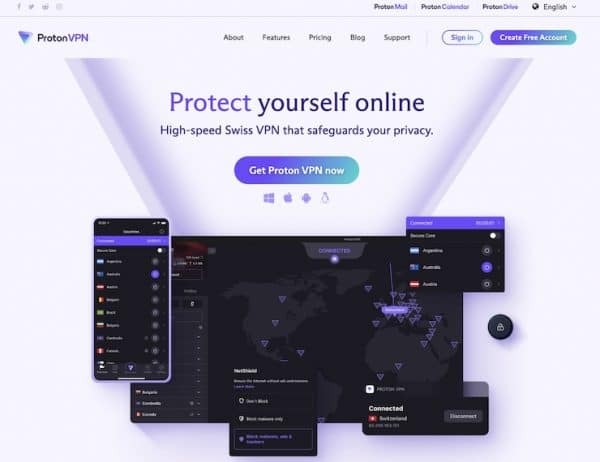 Proton is the best free VPN