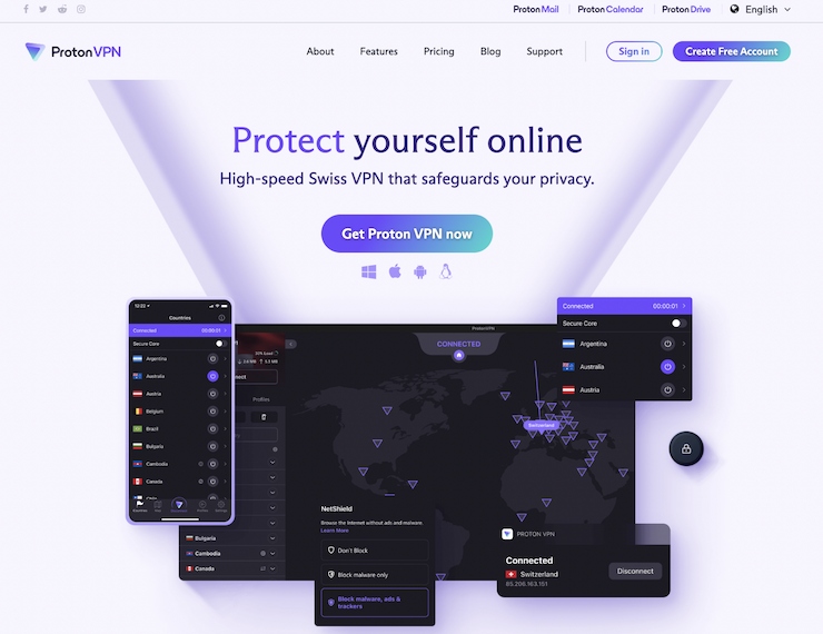 Proton offers fantastic security