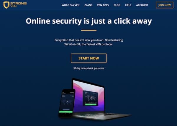 Strong VPN has fantastic customer support