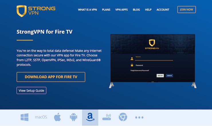 Strong VPN is best for multiple devices