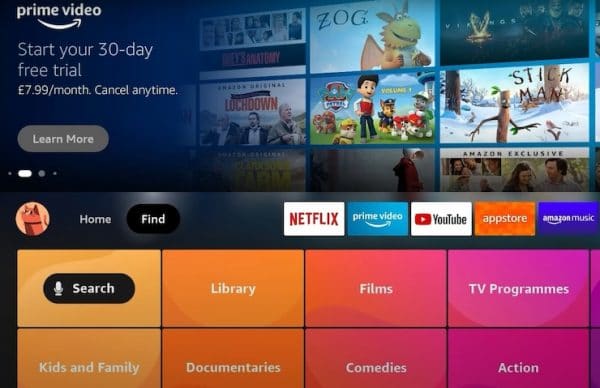 Use a Sreach Bar to help navigate to VPN