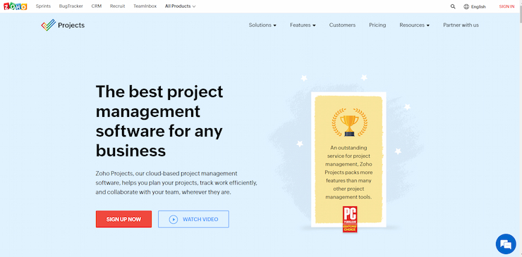 Zoho Projects — Great alternative for freelancers