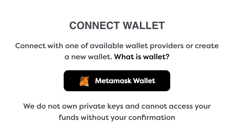 NFT LaunchPad MetaMask