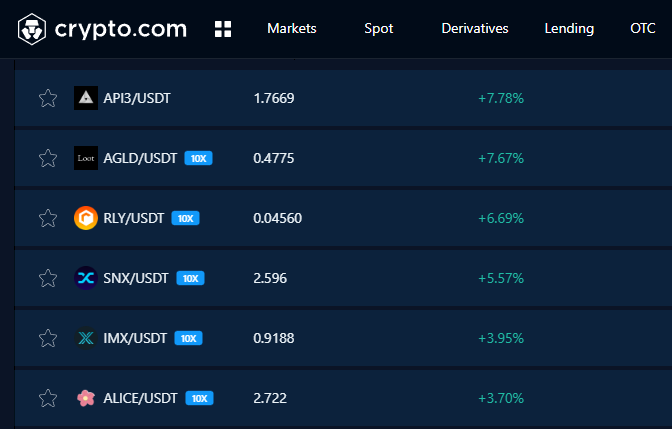 Crypto.com coins