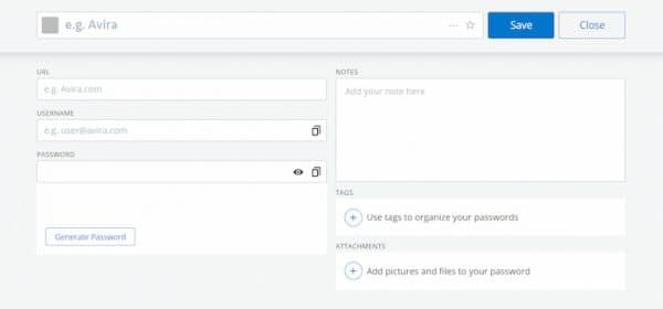 generate a unique password