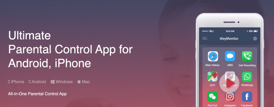 iKeyMonitor's homepage | Best free spy app for iPhone