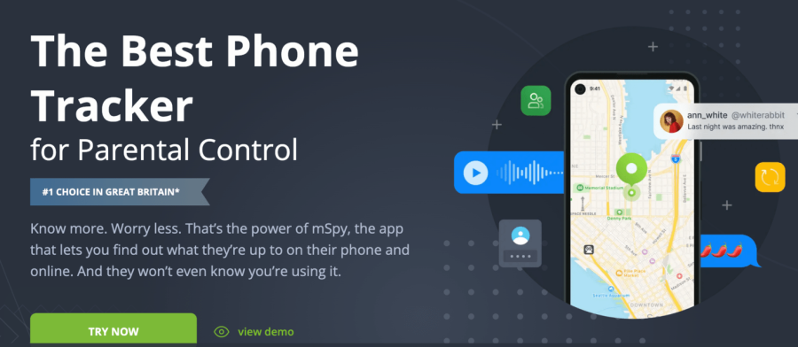 mSpy's homepage | The best iOS spy app