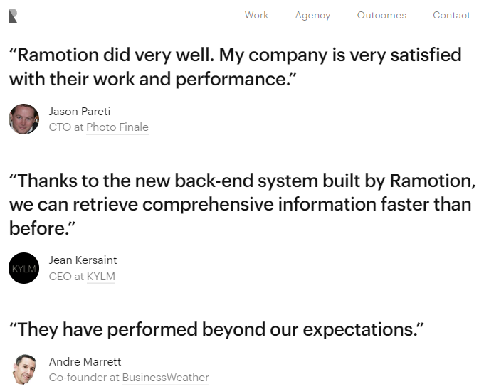 Ramotion App Development