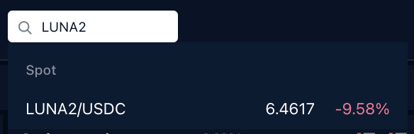 Crypto.com buy Luna 2.0