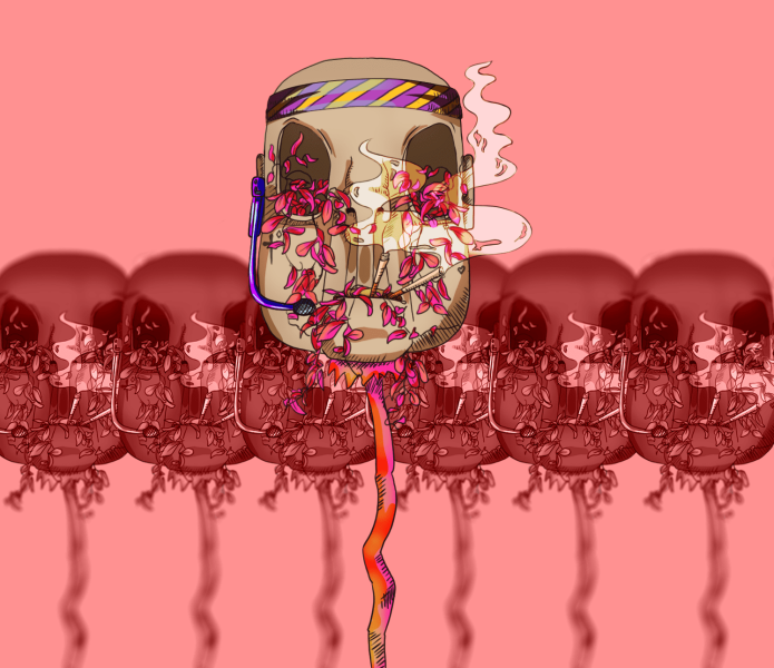 Smoker NFT FaceTransPlants