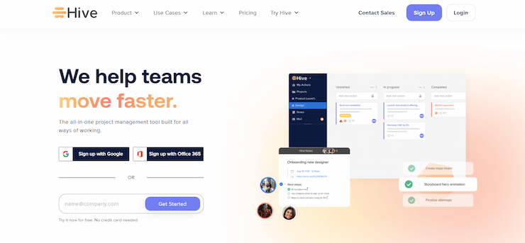 Hive is the best software for collaboration and messaging