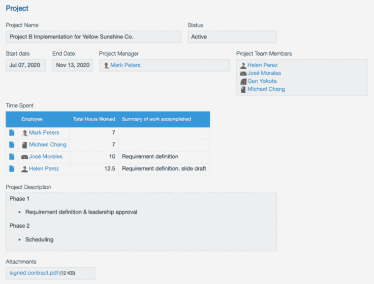 Kintone is a no-code app builder that allows you to track tasks with ease