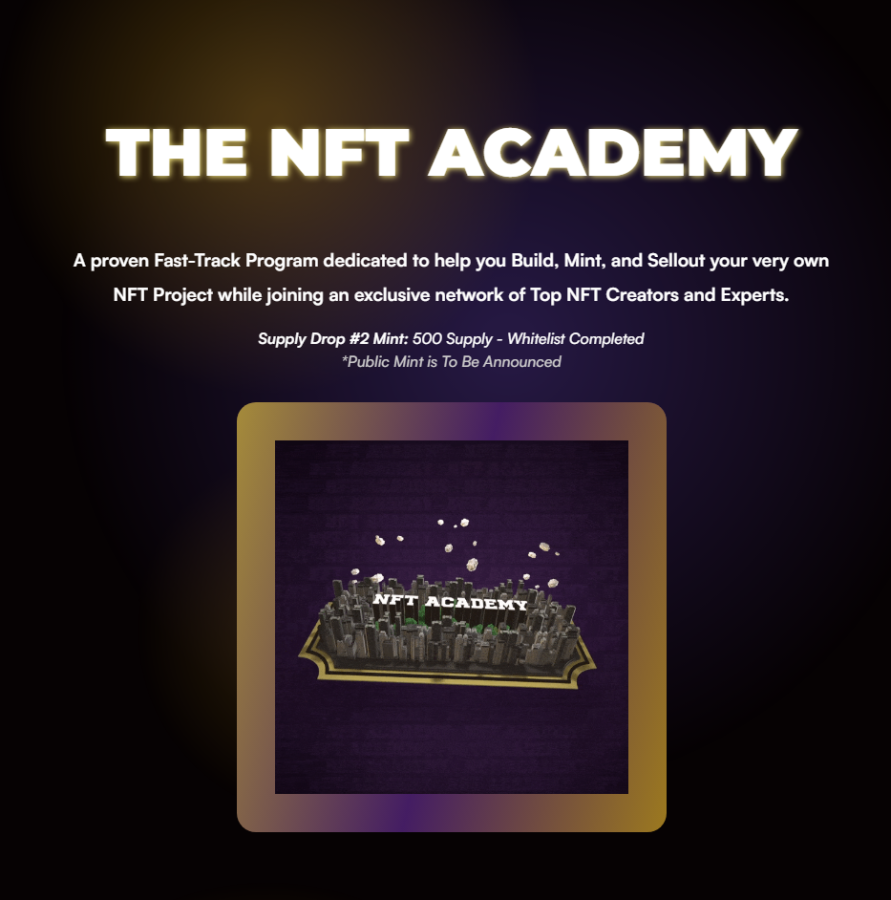 utility NFT - NFT academy site