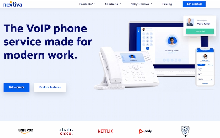 Nextiva is a straightforward solution