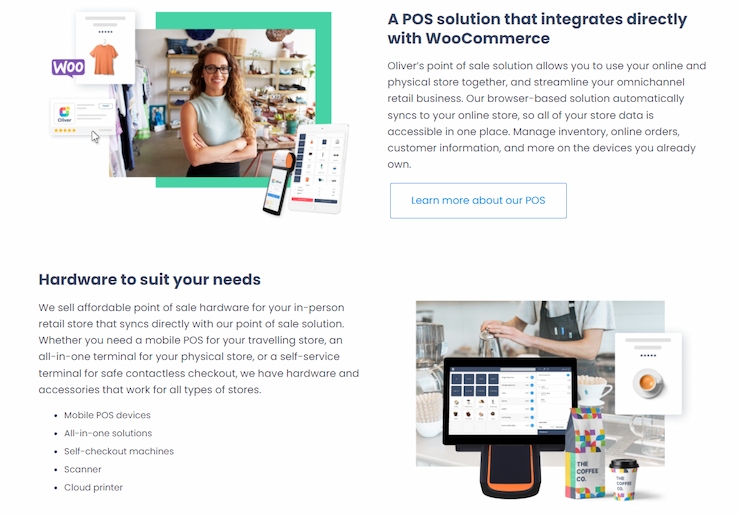 Oliver POS Best POS System in Canada for WooCommerce