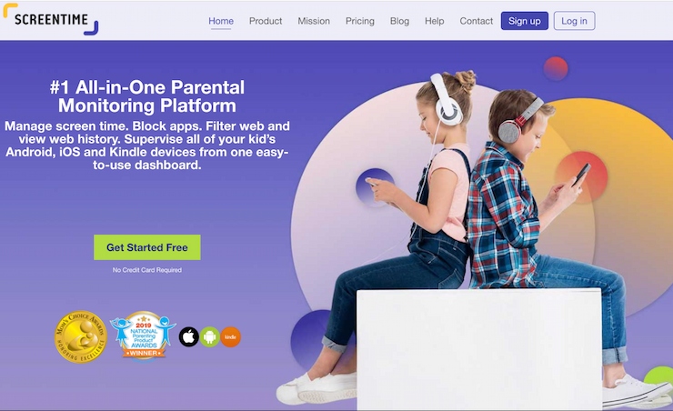 Screentime is a great clock app with parental control