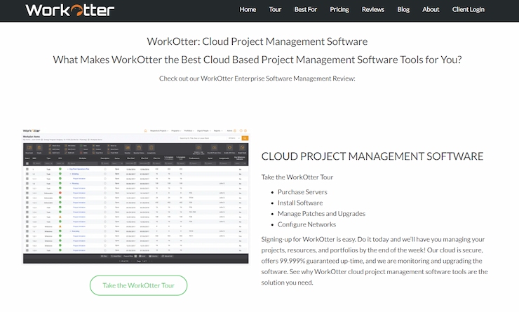 WorkOtter is great for IT, consulting, and engineering