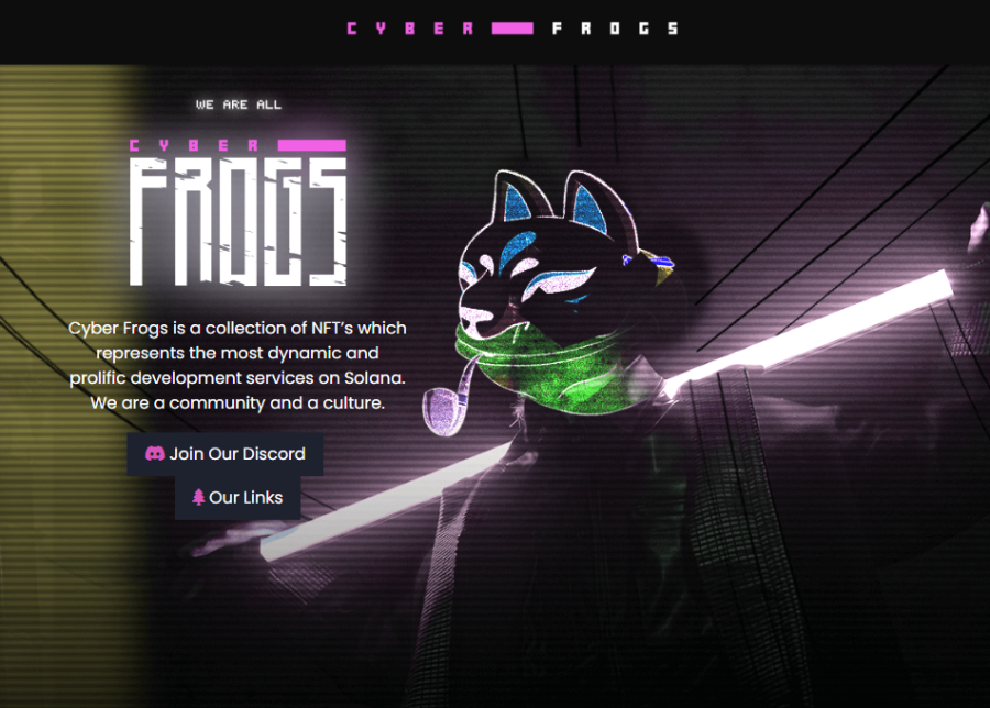 cyber frogs site