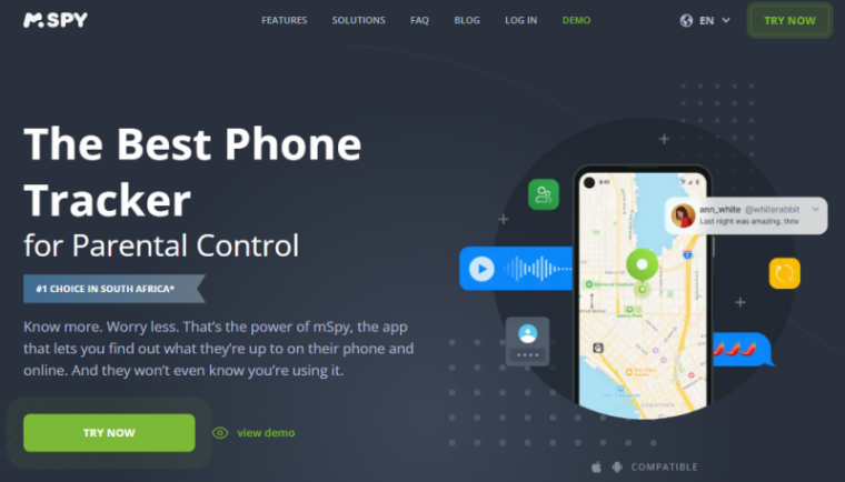 mSpy is our top pick for the most reliable Android keylogger app
