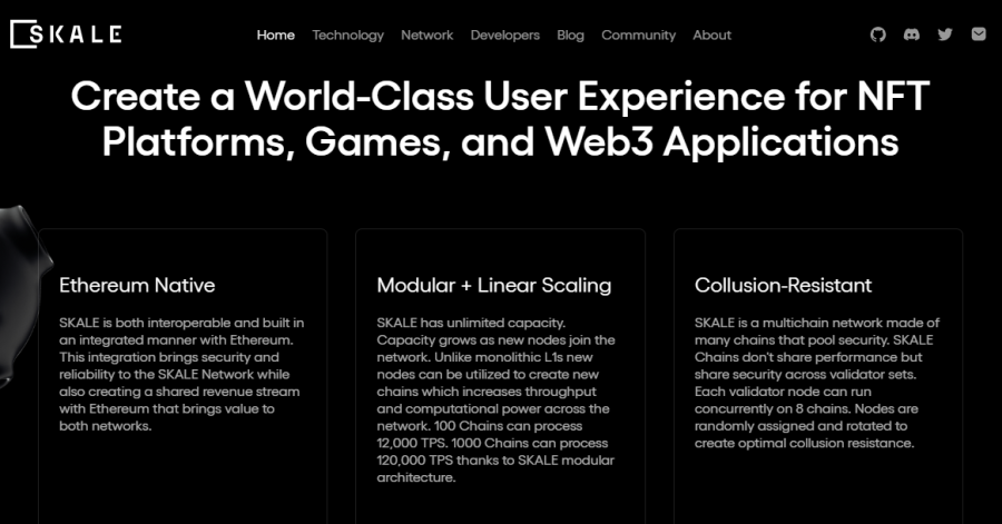 what is skale network
