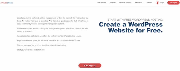 AwardSpace is WordPress Hosting with the best technical support