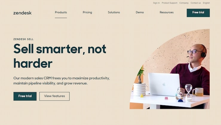 Zendesk is the best CRM sales software for companies already using Zendesk
