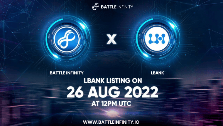 IBAT LBank listing 26 August 2022
