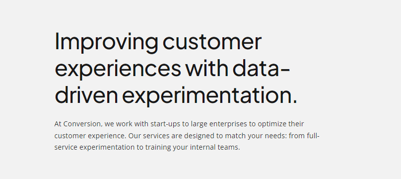 Conversion CRO Agency
