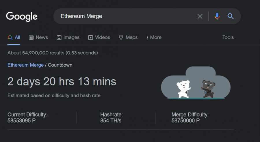 Ethereum Merge - Google Search
