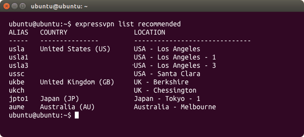 Express VPN Linux