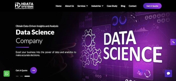 HData Systems is a web development agency with the best data analytics