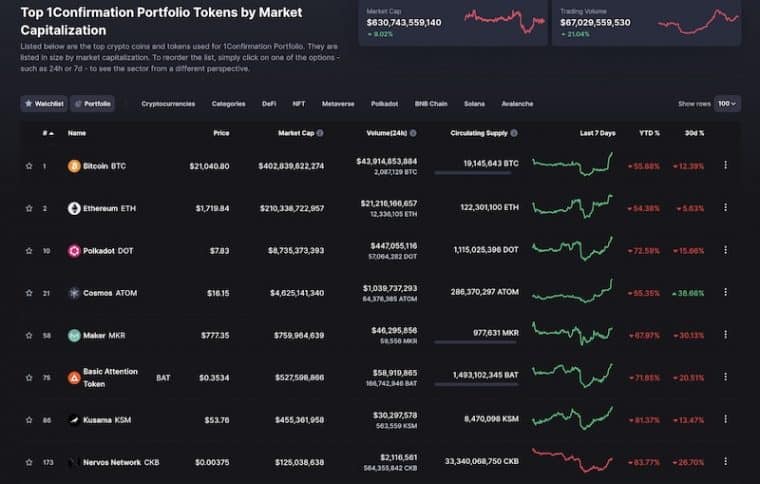 The Best Crypto Portfolio Allocation - example