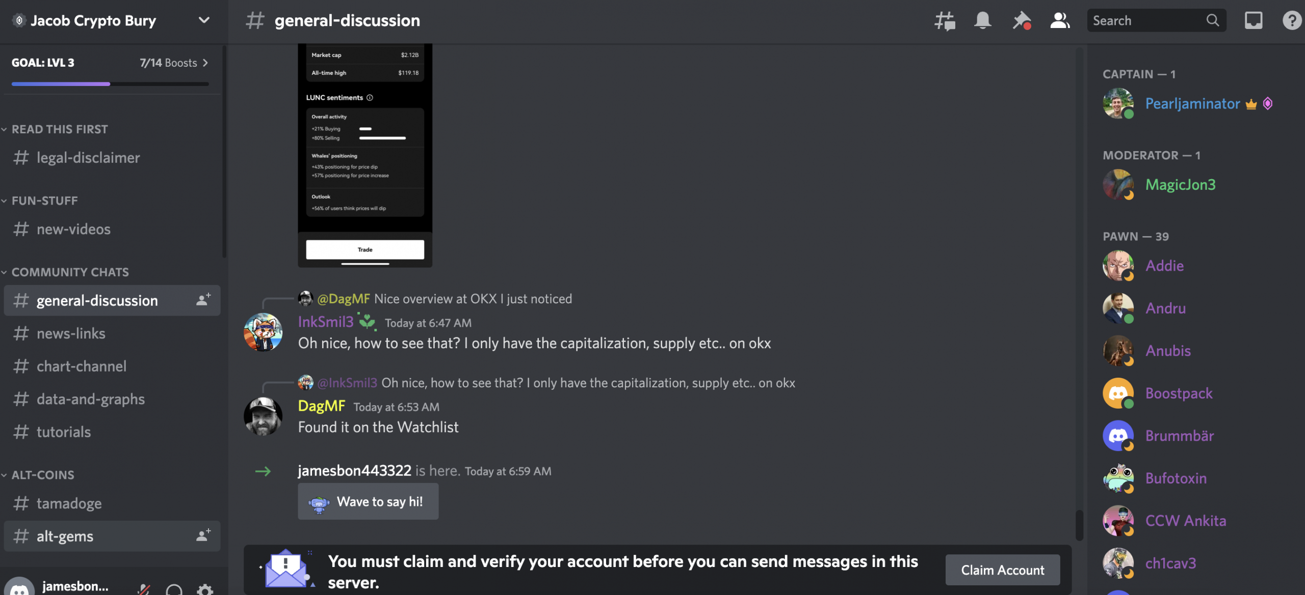 Jacob bury Discord